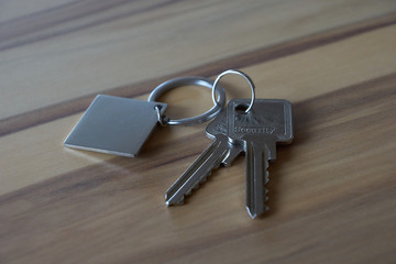 Schlüssel mit Anhänger Silber