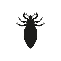 Lice icon. Simple vector illustration