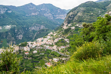 Fototapeta na wymiar View from Ravello, Campania - Italy
