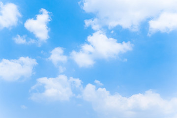 Naklejka na ściany i meble blue sky with cloud/Blue sky background with clouds