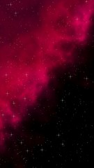 Colorful and beautiful space background. Outer space. Starry outer space texture. Templates, red background Design of websites, mobile devices and applications. 3D illustration
