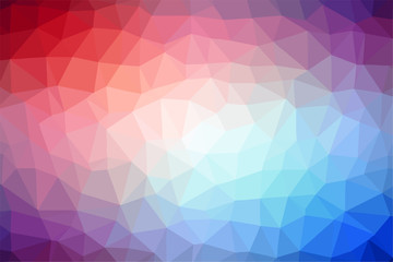 Different colors gradient vector polygonal mosaic texture background. 