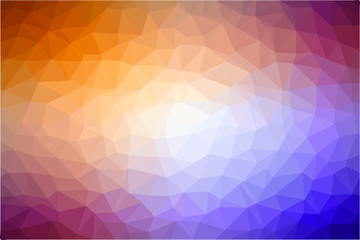Different colors gradient vector polygonal mosaic texture background. 