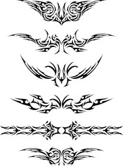 Tattoo Abstract Ideal for Hips and Shoulder
