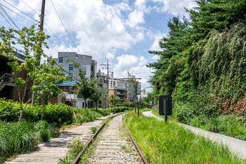 gyeongchun line railroad park