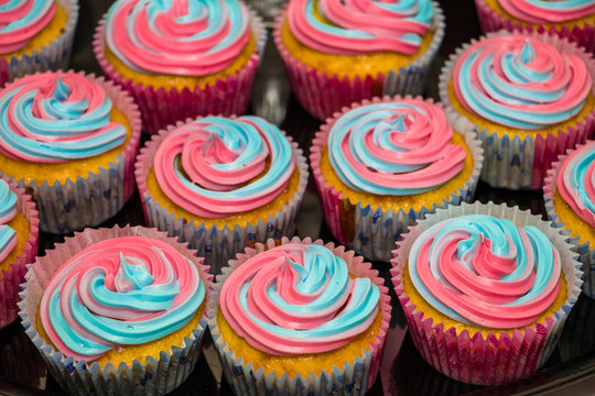 Gender Reveal Cupcakes