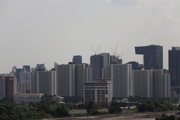 Fototapeta premium view of city