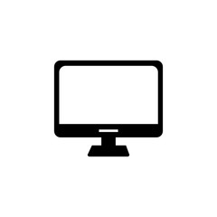 Monitor, screen, symbol, icon vector illustration