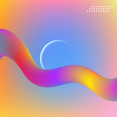 Abstract background. Creative colored wallpaper.