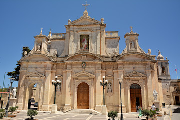 Fototapeta na wymiar Collegiate church of St Paul, Rabat