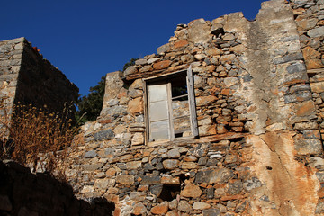 Eine Ruine auf Spinalonga