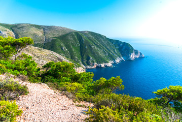 Fototapeta na wymiar Sea landscape in Greece