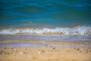 Waves at the sea