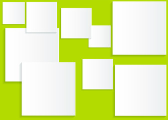 set of sheets of paper