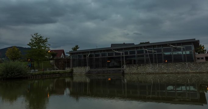 Zeitraffer Timelapse in Krottendorf (Teich/Pond) in the Morning/Night
