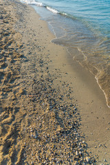 waves at the sea