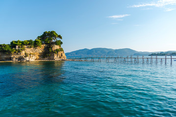 Landscape in Zakynthos island