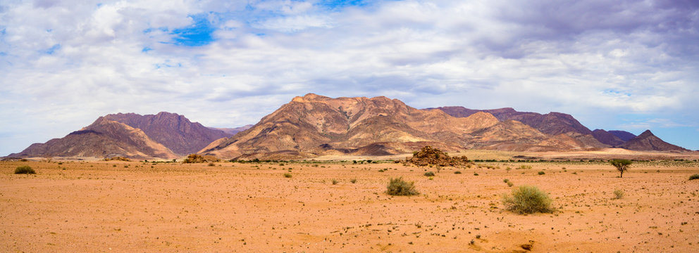 Brandberg Gebirgsmassiv, Panorama, Erongo, Namibia