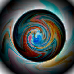 Digital Art, abstract 3D objects with soft lighting, Germany