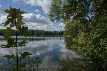 Fototapeta na wymiar Schorssow Germany Lake