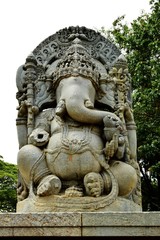 Fototapeta na wymiar The Incredible Hoysala Temples of Karanataka - Chennakesava temple of Belur