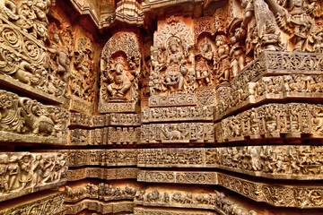 The Incredible Hoysala Temples of Karanataka  - Hoysaleswara Temple Halebeedu