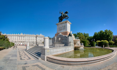 The Royal Palace of Madrid has 135,000 square metres of floor space with 3,418 rooms. It is the...