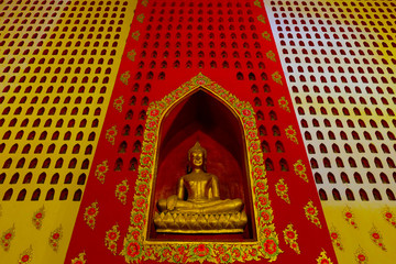 the most beautiful thai traditional church in temple