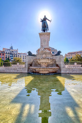 Monument to Felipe IV located in Plaza de Oriente, in front of the Royal Palace