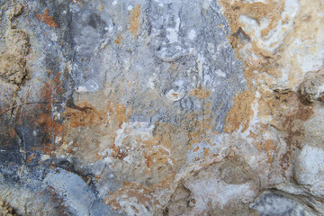 Cave wall/Surface of a cave/Stone surface/Stone background texture.