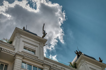Detail of a beautiful building