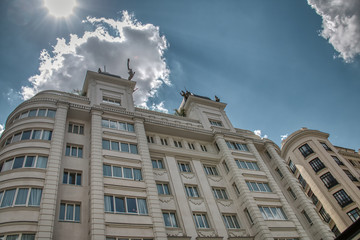 Detail of a beautiful building