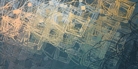 Color texture. Wall painting. Abstract. Colorful pattern. Oil painting. Handmade background. Painterly mix. Backdrop material. Modern art. Canvas surface. 2d illustration. 