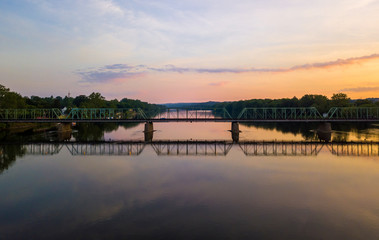 Lambertville-New Hope Free Bridge at Dawn