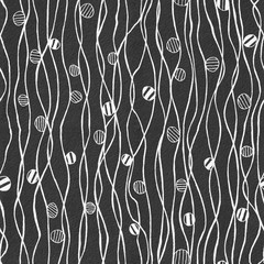 floral seamless pattern. handmade illustration