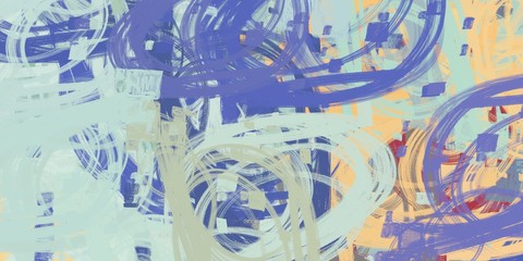 Abstract. Painterly mix. Handmade background. Oil painting. Backdrop material. Wall painting. Wide brush. Canvas surface. Colorful pattern. Color texture. 2d illustration.