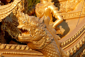 Buddhistische Tempel in Ubon, Nord-Ost-Thailand