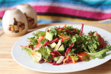 fresh vegetable salad