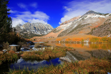 Obraz premium North lake landscape in California eastern Sierra mountains