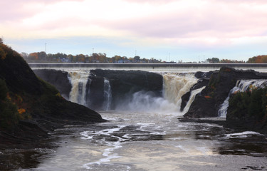 Chutes de la Chudiere near Quebec city