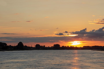 Naklejka premium Sonnenuntergang