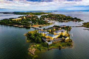 Helsinki aus der Vogelperspektive