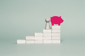 Ladder of Success and Piggy Bank