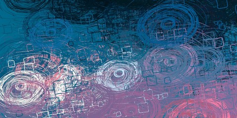 Oil painting. Modern art. Painterly mix. Wall painting. Backdrop material. Handmade background. Abstract. Wide brush. Color texture. 2d illustration. Colorful pattern.