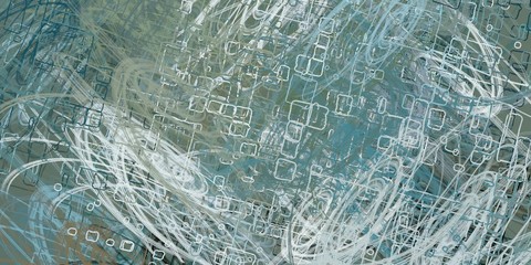 Abstract. Oil painting. Backdrop material. Painterly mix. Colorful pattern. Wide brush. Canvas surface. Handmade background. 2d illustration. Wall painting. Color texture.