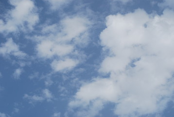 Obraz premium Blue Sky and Clouds Landscape