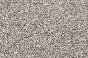 Real heather grey knitted fabric made of synthetic fibres textured background