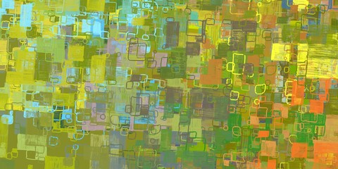 Fototapeta premium Oil painting. Handmade background. Canvas surface. Wall painting. Painterly mix. Wide brush. Colorful pattern. Color texture. Abstract. Modern art. 2d illustration. 