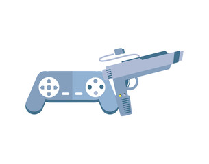 gun weapon video game with control