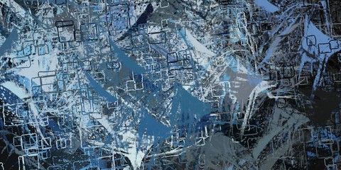 Wall painting. Abstract. Handmade background. Canvas surface. Wide brush. Colorful pattern. Modern art. Oil painting. 2d illustration. Painterly mix. Color texture. 